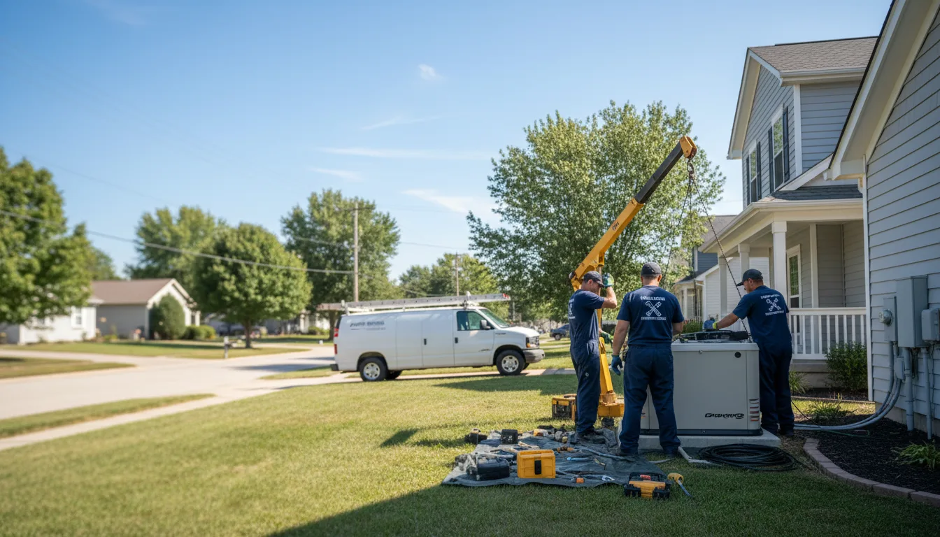 Generator Installation in Mansfield, LA near me